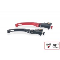 CNC Racing GIACOMO AGOSTINI LIMITED EDITION Billet RACE Folding Adjustable Brake Lever for MV Agusta F3 675 / 800 and Superveloce (12-22) - 190mm